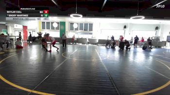 157 lbs Cons. Round 3 - Brody Martinez, Palm Desert vs Skylar Cull, Martin Luther King