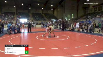 100 lbs Prelims - John Eddy, FCA Coweta County Wrestling vs Jimmy Channell, Liberty Wrestling Club