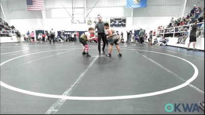 Rr Rnd 2 - Abrian Peters, Lawton Legends Youth Wrestling vs Benjamin Fernandez, Cotton County Wrestling Club