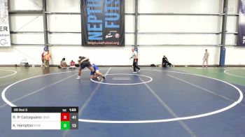 182 lbs Rr Rnd 3 - Robert Ramos-Caizaguano, OBWC Bazooka Red vs Kashif Hampton, Beat The Streets Baltimore