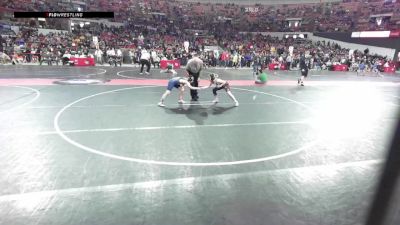 95 lbs Quarterfinal - Kelton Praschak, Hudson vs Beau Ries, Sheboygan Falls Falcons
