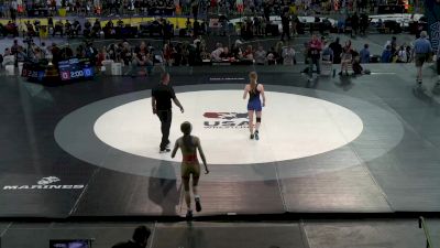 112 lbs Cons 64 #2 - Eve Askildson, IA vs Sophia Catt, MT