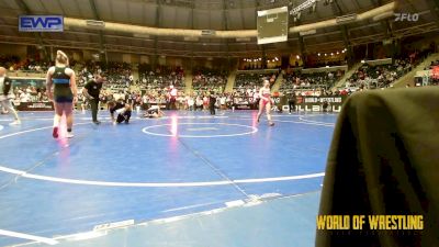 125 lbs Consi Of 8 #1 - Layla Sapozhnikov, Toss Em Up vs Libberty Drake, Lady Outlaw Wrestling Academy