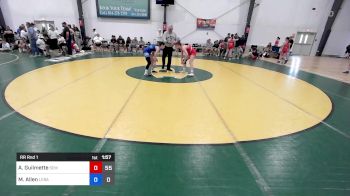 56 kg Rr Rnd 1 - Ava Guilmette, Wyoming Seminary vs Maisa Allen, Lebanon Die Hard Wrestling