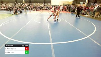 147-H lbs Round Of 64 - Lucas Almonte, Yale Street vs James Moore, West Islip