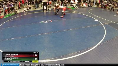 92 lbs 5th Place Match - Quade Probst, Wasatch WC vs Trace Wright, Kanab Cowboys