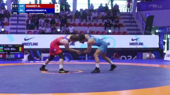 70 kg Qualif. - Magomed Khaniev, Azerbaijan vs Muhammad Abdurachmanov, Belgium