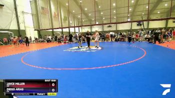 132 lbs Cons. Round 3 - Jayce Miller, OR vs Diego Arias, CA