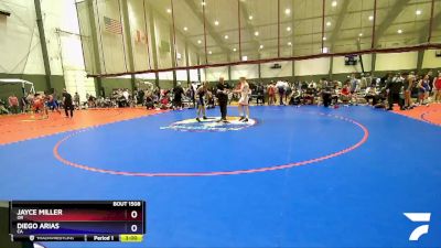 132 lbs Cons. Round 3 - Jayce Miller, OR vs Diego Arias, CA