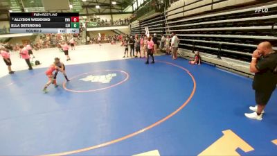 94-104 lbs Round 2 - Allyson Wedekind, Empire Wrestling Academy vs Ella Deterding, Sparta Junior Bulldogs