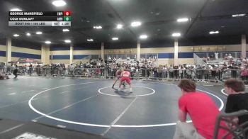 190 lbs Quarterfinal - George Mansfield, Empire WC vs Cole Dunlavy, Aberdeen Wrestling