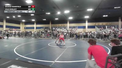 190 lbs Quarterfinal - George Mansfield, Empire WC vs Cole Dunlavy, Aberdeen Wrestling