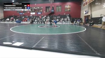 124 lbs Prelim - Mia Gutierrez-Fuentes, Marymount vs Madison Rich, McDaniel
