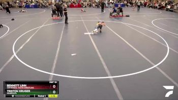 53-56 lbs Cons. Semi - Bennett Linn, Centennial Youth Wrestling vs Triston Kruger, Minnesota