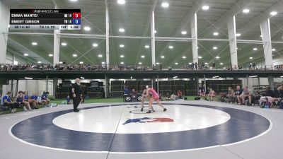 130 lbs Emma Mantei, Michigan vs Emery Gibson, Tennessee