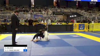 AILA SOLECKI vs SARAH C. FIRME GALVAO 2024 Pan Jiu Jitsu IBJJF Championship