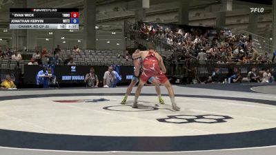 79 kg Champ. Rd Of 32 - Evan Wick, Titan Mercury Wrestling Club (TMWC) vs Jonathan Kervin, Warrior Regional Training Center