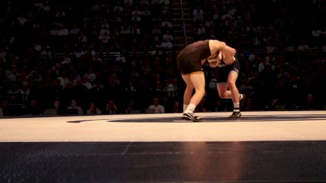 184 lbs, Mitch Bowman, Iowa vs #1 Bo Nickal, PSU