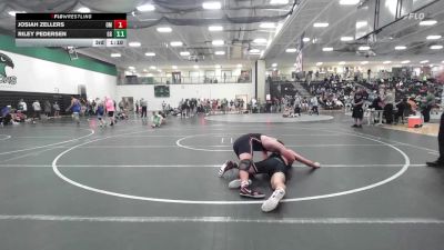 106 lbs Cons. Round 6 - Riley Pedersen, GI Grapplers vs Josiah Zellers, Open Mats