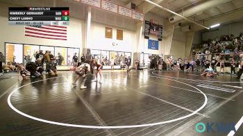 95 lbs Quarterfinal - Kimberly Gerhardt, Barnsdall Youth Wrestling vs Chevy LamHo, Wagoner Takedown Club