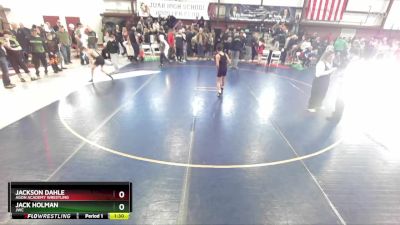 95 lbs Champ. Round 2 - Jackson Dahle, Agon Academy Wrestling vs Jack Holman, JWC