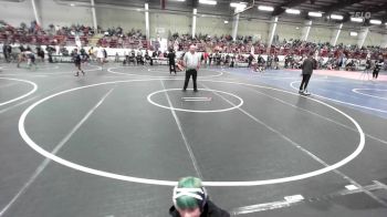 130 lbs 5th Place - Andres Romero, Los Lunas Tigers vs Colby Piper, Team Pueblo