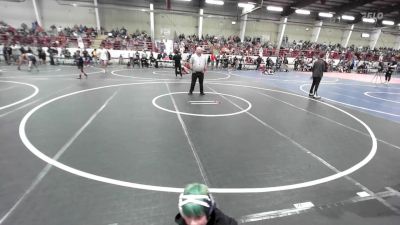 130 lbs 5th Place - Andres Romero, Los Lunas Tigers vs Colby Piper, Team Pueblo