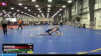 100 lbs Round 1 (6 Team) - Hunter Knox, Oklahoma Tornados vs Brayden Bunting, Minion White
