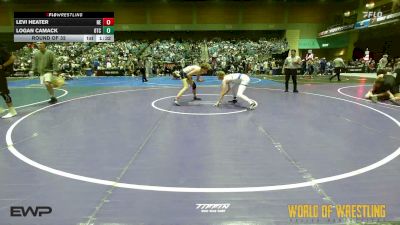 138 lbs Round Of 32 - Levi Heater, Nevada Elite vs Logan Camack, Origin Training Center