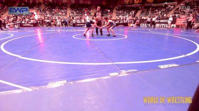 100 lbs Quarterfinal - Thomas Block, Alpha Elite vs Lucas Layne, NBWA