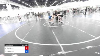 144 lbs Consolation - Jaxson Young, No Team vs Colin Chung, Royalty WC