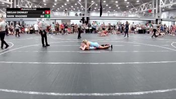 92 lbs Round 1 (8 Team) - Declan Crowley, Journeymen Uprising vs Navin Wagoner, Revival Aces