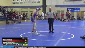 165 lbs Cons. Round 2 - Bret Wilson, Concordia College vs Quinn Hoopman, Concordia University Wisconsin