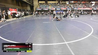 174 lbs Cons. Round 1 - 13 Maximus Zamora, Menlo vs Jordan Lomeli, Ottawa