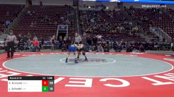 132 lbs Prelims - Christopher Arciuolo, Saucon Valley Hs vs Lane Schadel, Line Mountain Hs