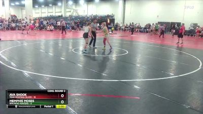 115 lbs Semis & Wb (16 Team) - Memphis Moses, RPA/Head Hunters vs Ava Shook, Team Montana Silver