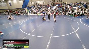 105 lbs Quarterfinal - Brielle Childs, Champions Wrestling Club vs Ximena Soria, Laker Wrestling Club