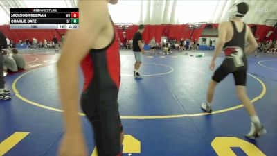106 lbs Champ Round 1 (16 Team) - Jackson Freeman, Wisconsin Rapids vs Charlie Datz, Batavia A