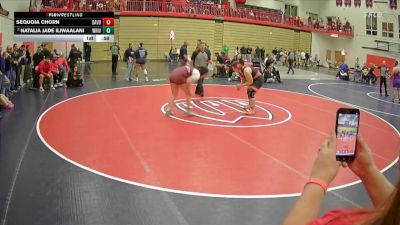 235 lbs Cons. Round 3 - Natalia Jade Iliwaalani, White River vs Sequoia Chorn, David Douglas