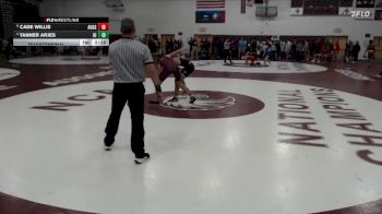 141 lbs Quarterfinal - Cade Willis, Augsburg vs Tanner Arjes, Upper Iowa