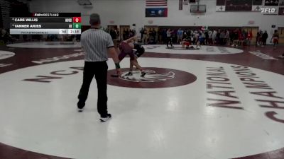 141 lbs Quarterfinal - Cade Willis, Augsburg vs Tanner Arjes, Upper Iowa
