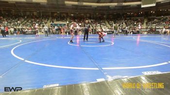 95 lbs Consolation - Londyn Bellamy, Fox Valley Wrestling Club vs Adison Schlotfeld, Nebraska Wrestling Academy
