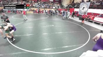 157 lbs Cons. Round 5 - Mason Hillier, Bonneville vs Logan Marshall, Snake River