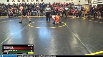 182 lbs Cons. Semi - Tate White, Nashua-Plainfield vs Cullen Dickson, Waukon