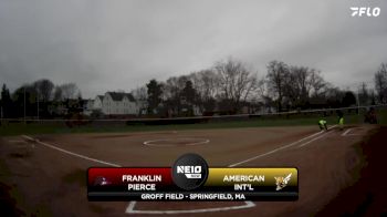 Replay: Franklin Pierce vs AIC | Apr 11 @ 1 PM