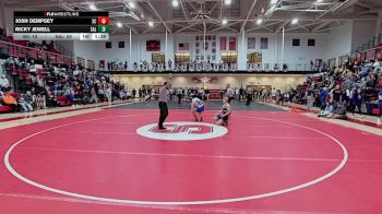 150 lbs Finals (8 Team) - Ricky Jewell, Salesianum vs Josh Dempsey, Sussex Central H S