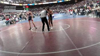 5A 138 lbs Cons. Round 1 - Logan Gonzales, Bishop Kelly vs Landon Conover, Pocatello