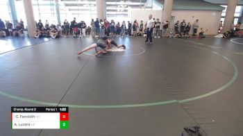 126 lbs Champ. Round 2 - Cole Faircloth, ATC vs Andrew Lucero, Kaitoa WC