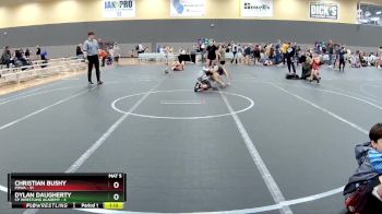 96 lbs Round 1 (6 Team) - Christian Bushy, POWA vs Dylan Daugherty, CP Wrestling Academy