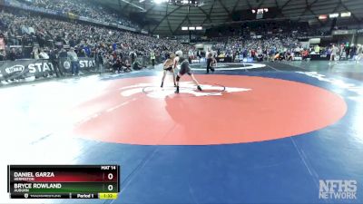 3A 144 lbs Semifinal - Bryce Rowland, Auburn vs Daniel Garza, Hermiston